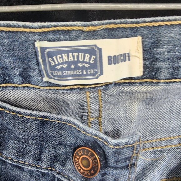 1990's Levi Strauss Signature Bootcut Jeans 36x30 Actual fit 37.75"/29" - Picture 7 of 15